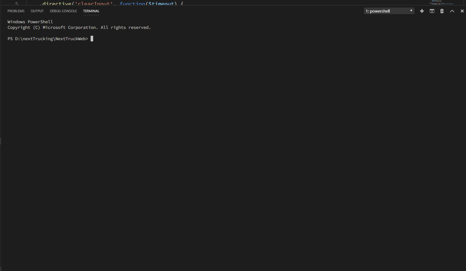 Terminal Can Not Display Normal When The Terminal Tab Height Is Not