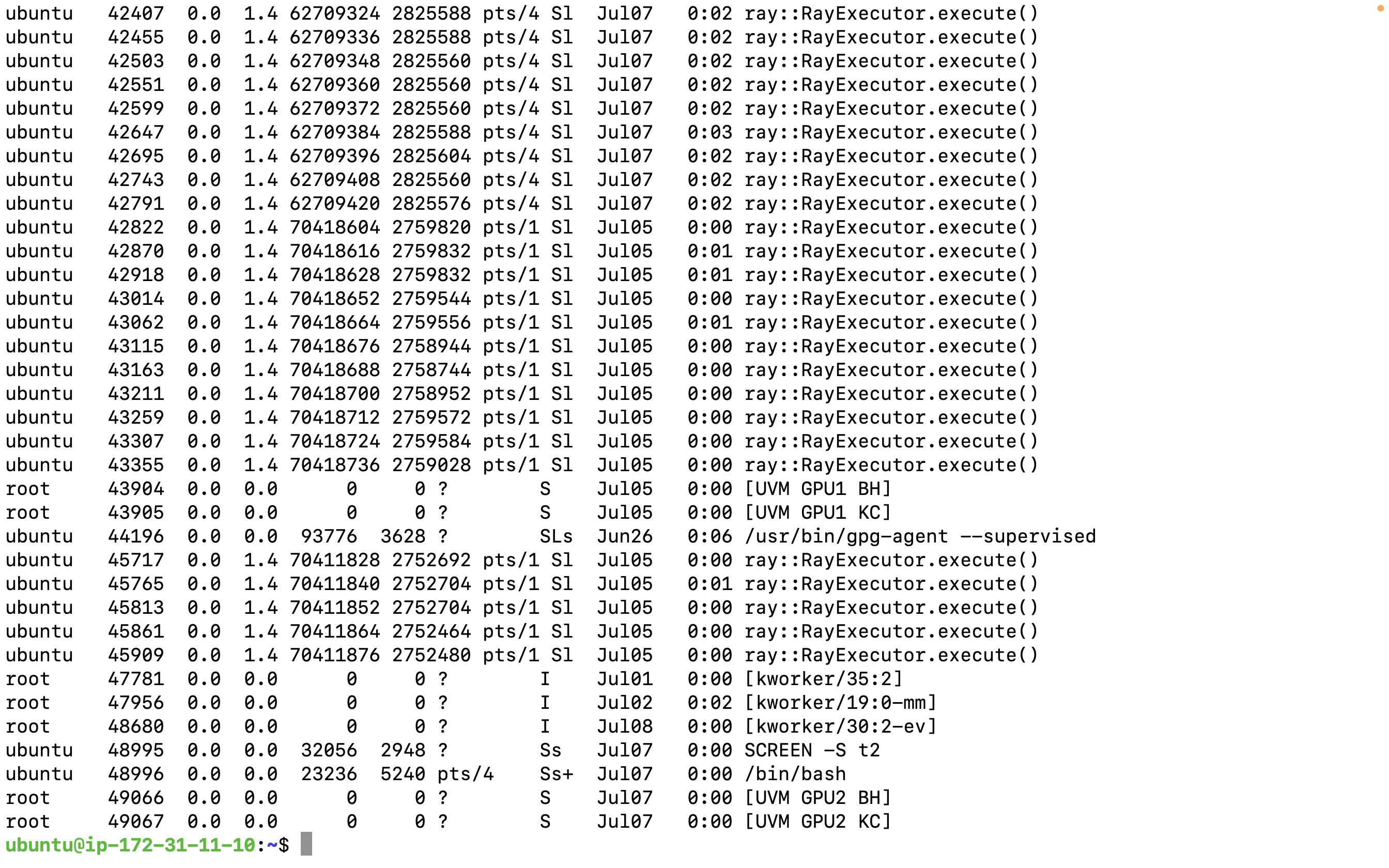 [BUG] GPU memory not cleared proper when calling ray in AutoMM · Issue ...