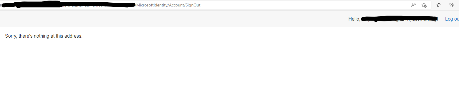 Signout page does not exists · Issue #2041 · AzureAD/microsoft-identity ...
