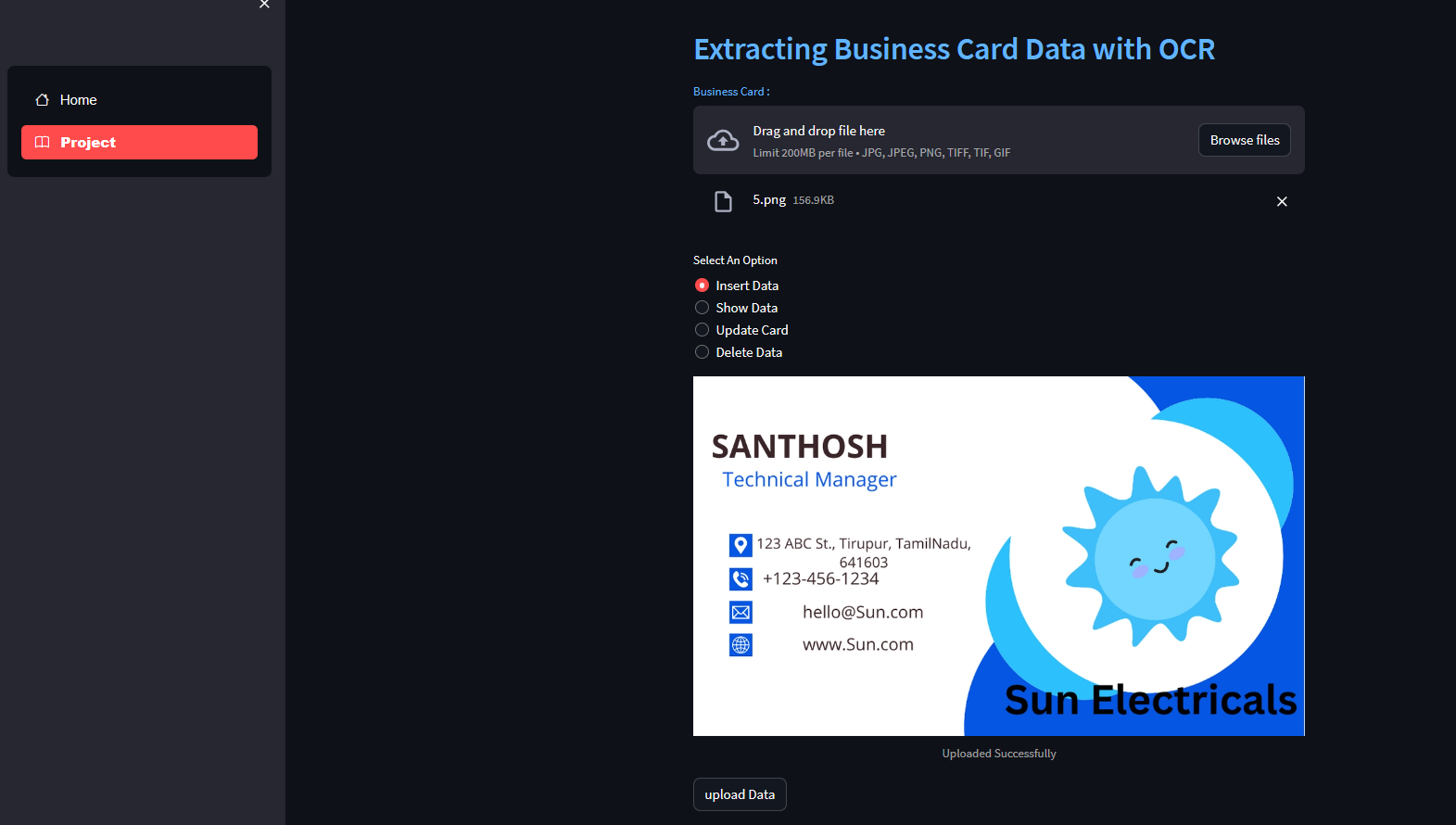 GitHub praveennandagopal/BusinessCard
