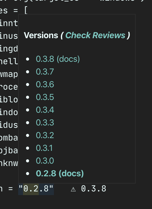 Goto Docs · Issue #72 · serayuzgur/crates · GitHub