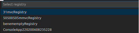 Add checkbox for registry in command palette · Issue #2060 · microsoft ...