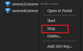 [Suggestion] Disable the 'Stop' action after stopping a VM · Issue #124 ...