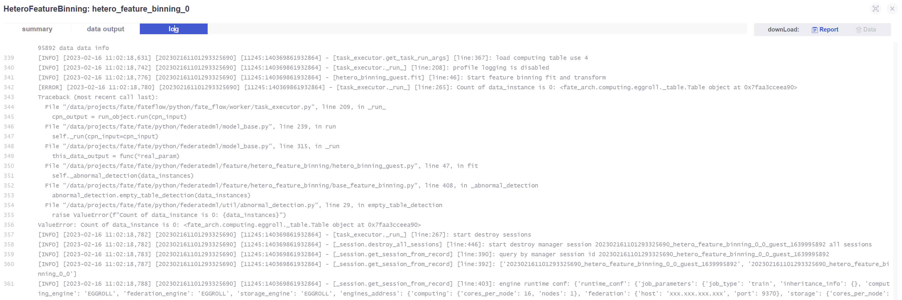 v1.10.0 多id的数据集，想选择某一列id做求交和后续训练，求交结果是空的 · Issue #4626 · FederatedAI ...