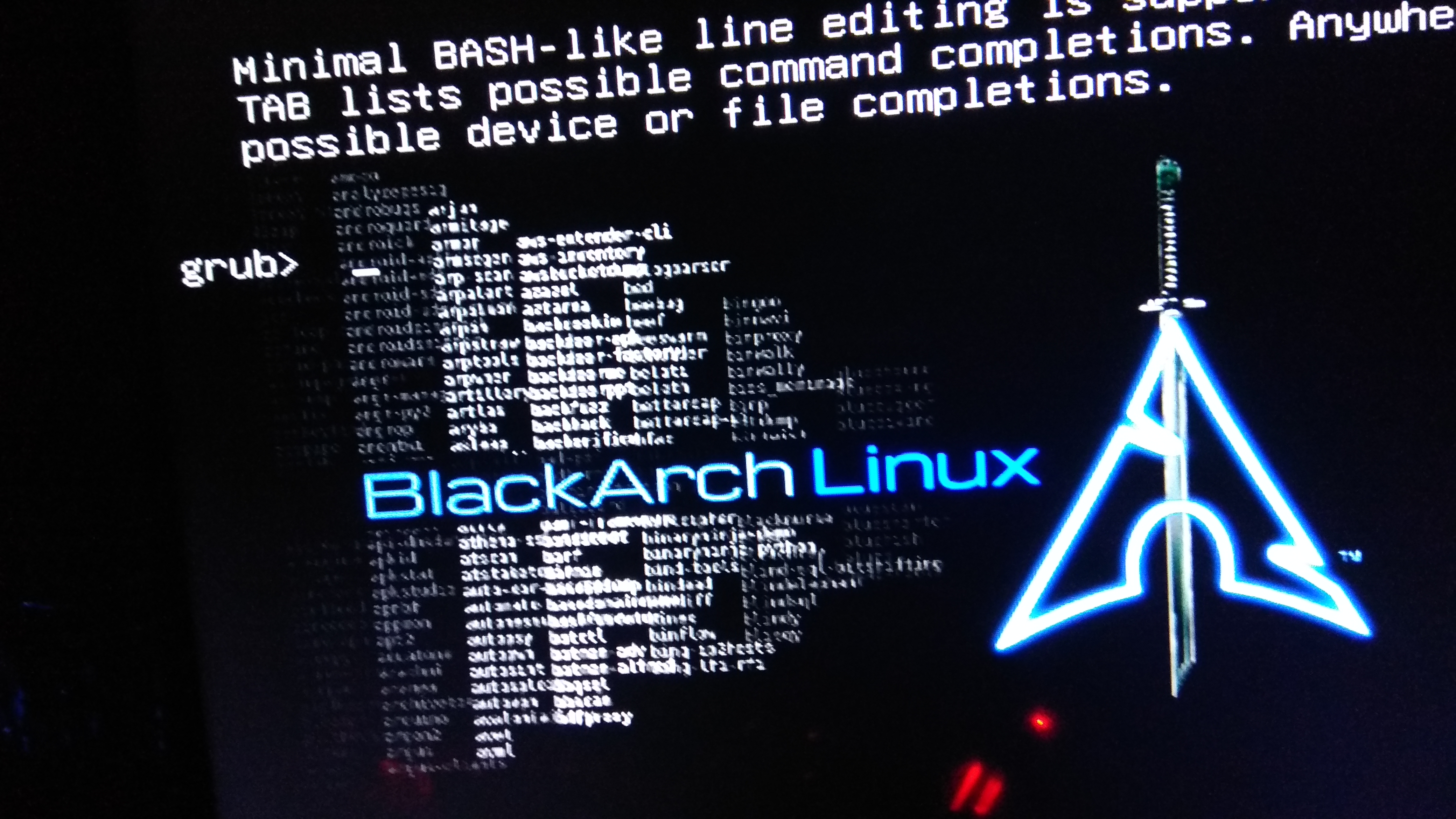 Grub not booting after install · Issue #2533 · BlackArch/blackarch · GitHub
