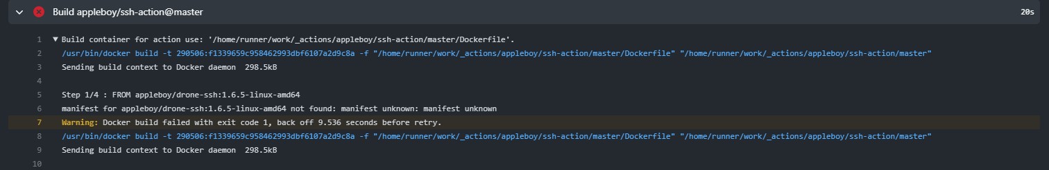 is it update problem? · Issue #196 · appleboy/ssh-action · GitHub
