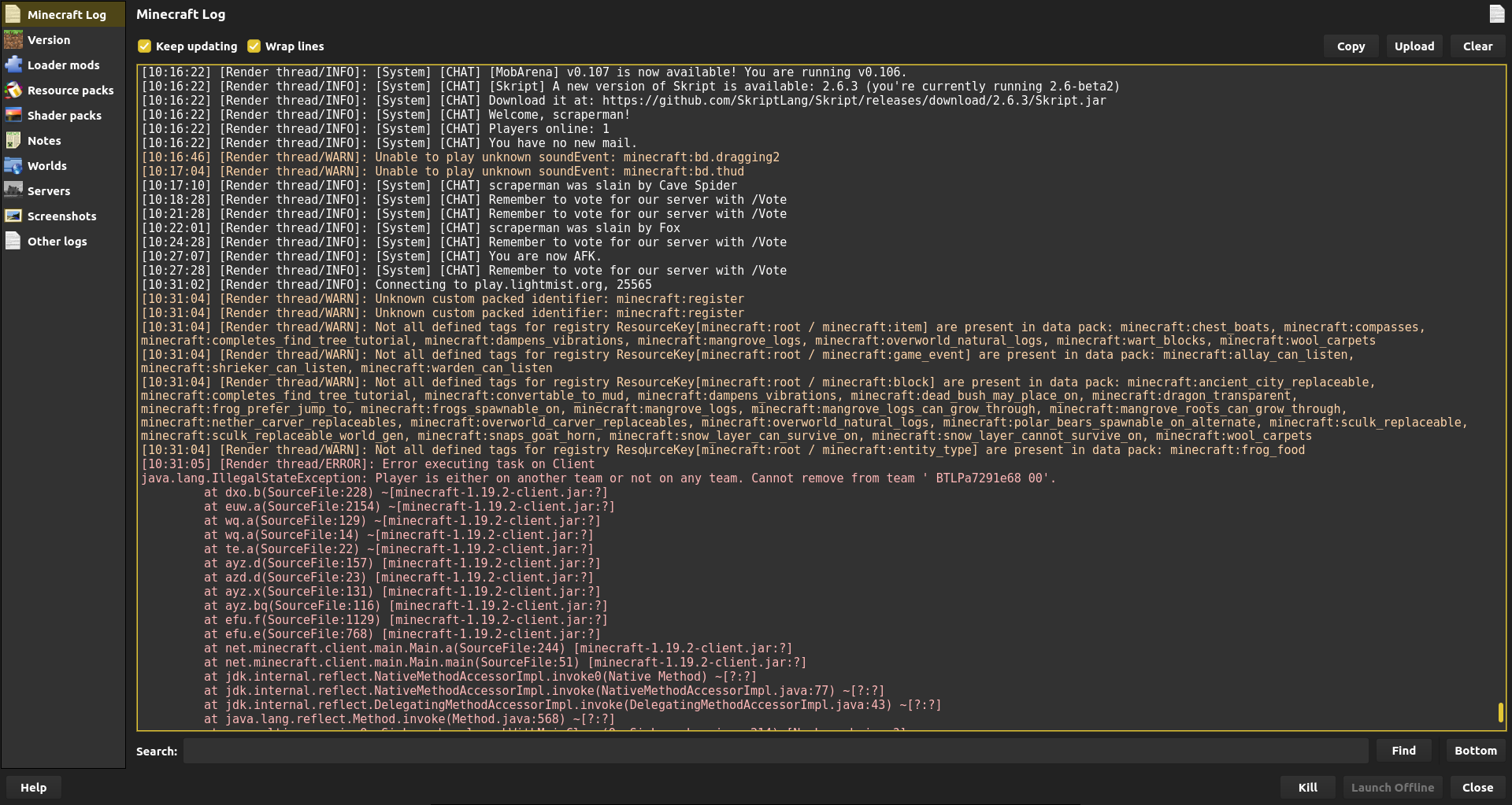 1.17.1 server joining with a 1.19+ client death issue · Issue #1964 ...