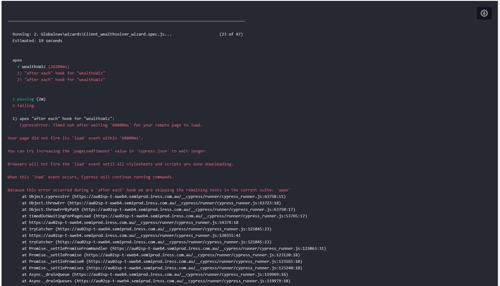 (new feature request) Config need to stop the script from failing when ...