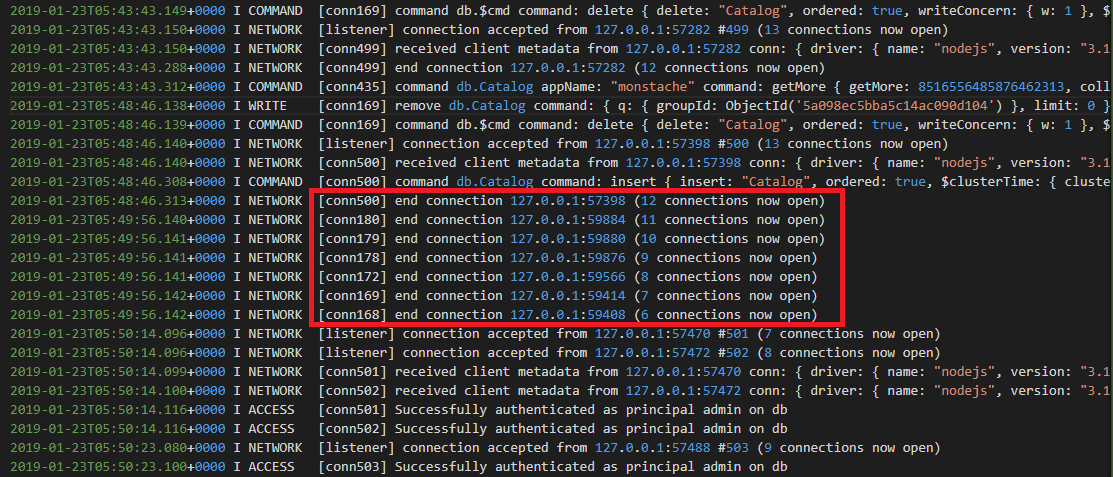 Sync stops working · Issue #163 · rwynn/monstache · GitHub