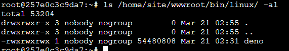 Lost executable permission through deployment from Windows OS to Linux ...