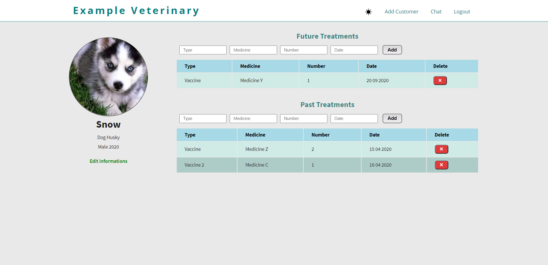 GitHub hasanelmaci/veterinarymanagementapp An app to track health
