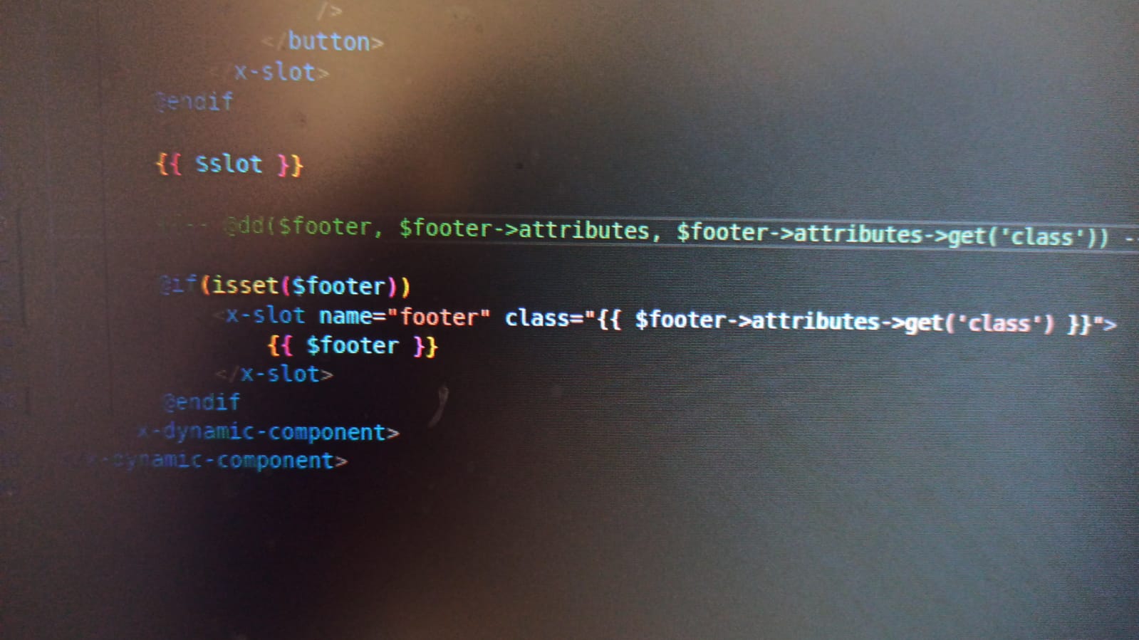 Error in Component Slots · Issue #45204 · laravel/framework · GitHub
