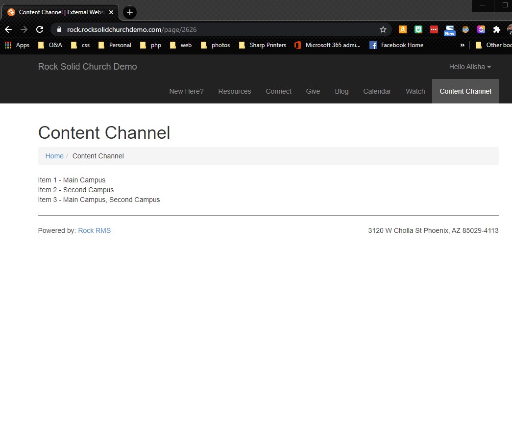 Content Channel View Block Parameter Filtering Bug · Issue #4463 ...