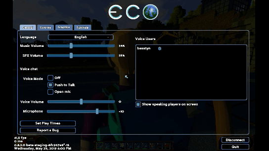 2019 05 30 Voice chat glitch near Zero Point