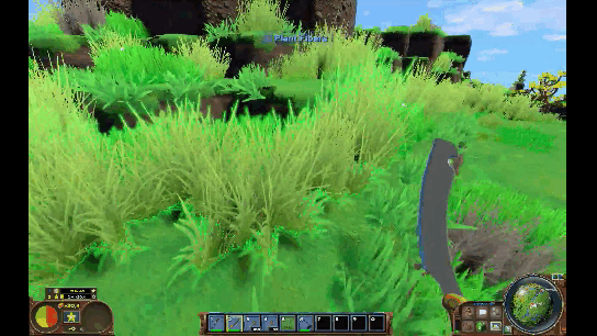 2019 10 24 Machete can destroy grass 2 times per 1 animation