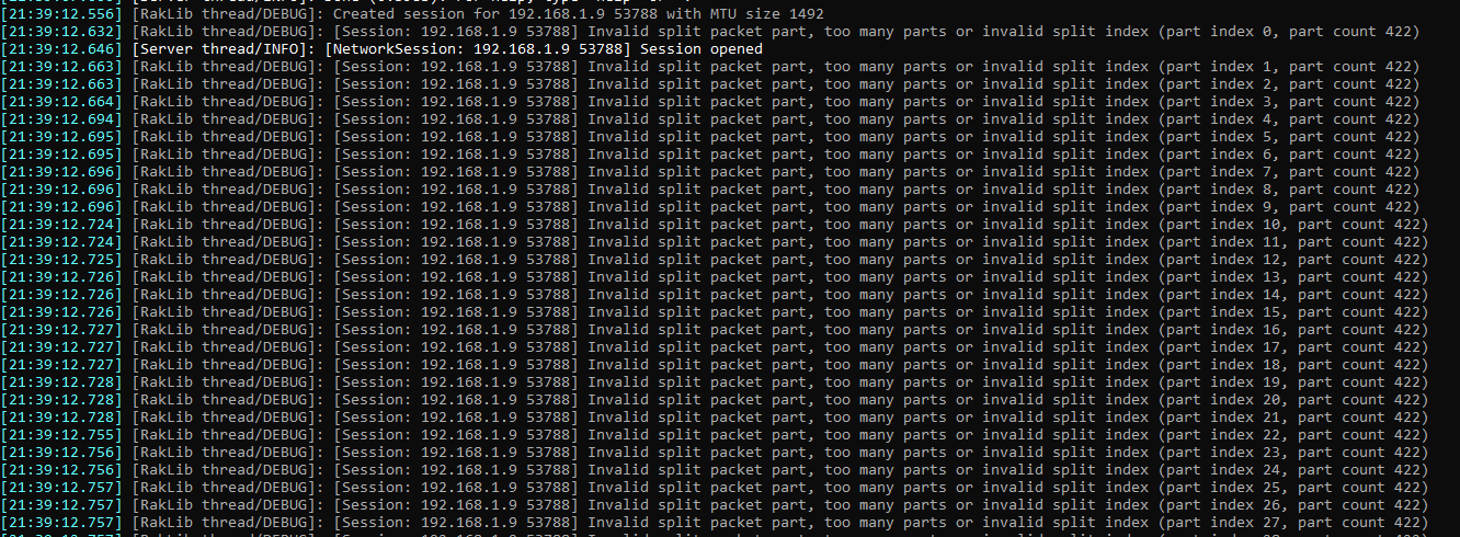 Login timeout · Issue #4607 · pmmp/PocketMine-MP · GitHub