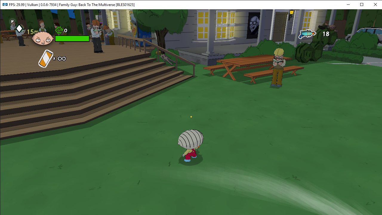 FPS_ 30 01 _ Vulkan _ 0 0 6-7934 _ Family Guy_ Back To The Multiverse  BLES01625  02_04_2019 3_30_00 PM