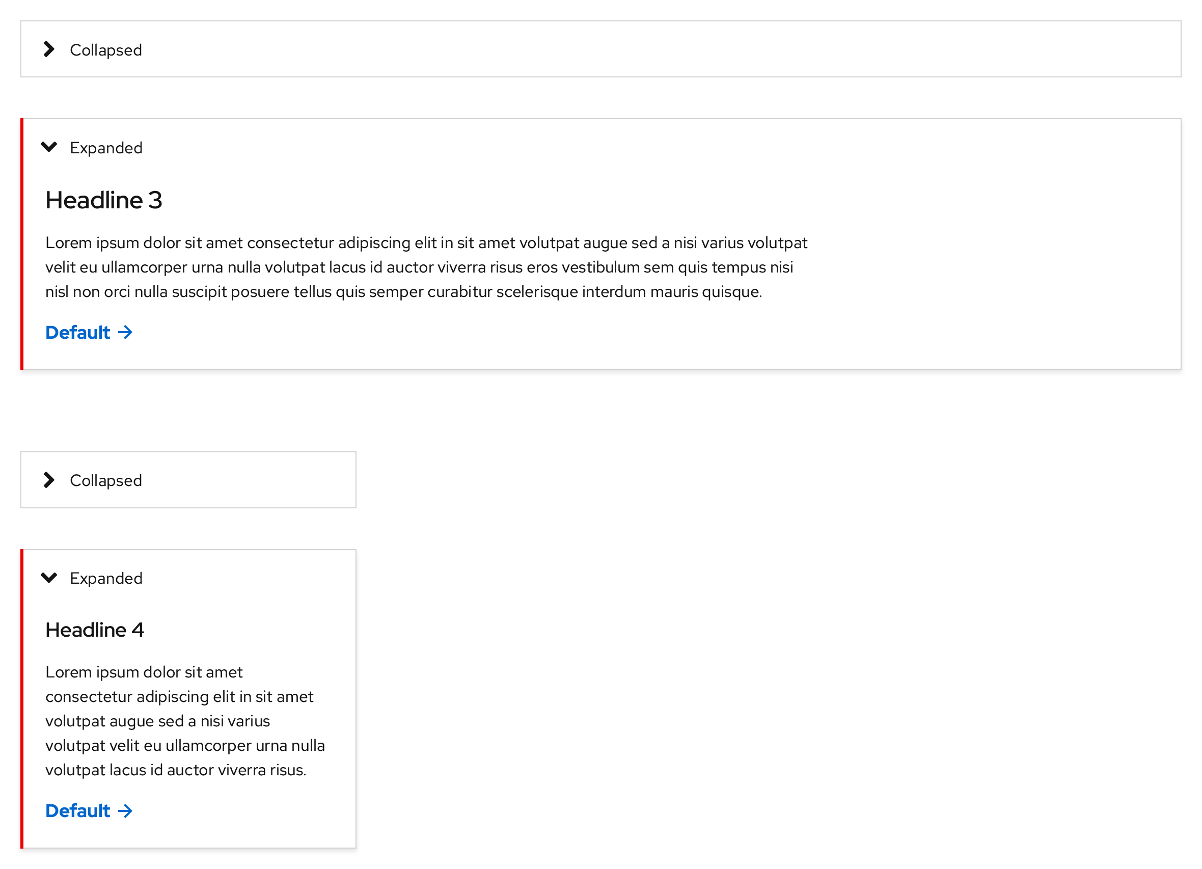 Disclosure, light theme