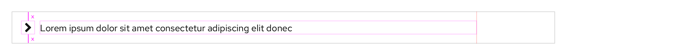 Disclosure, light theme (tablet, landscape)