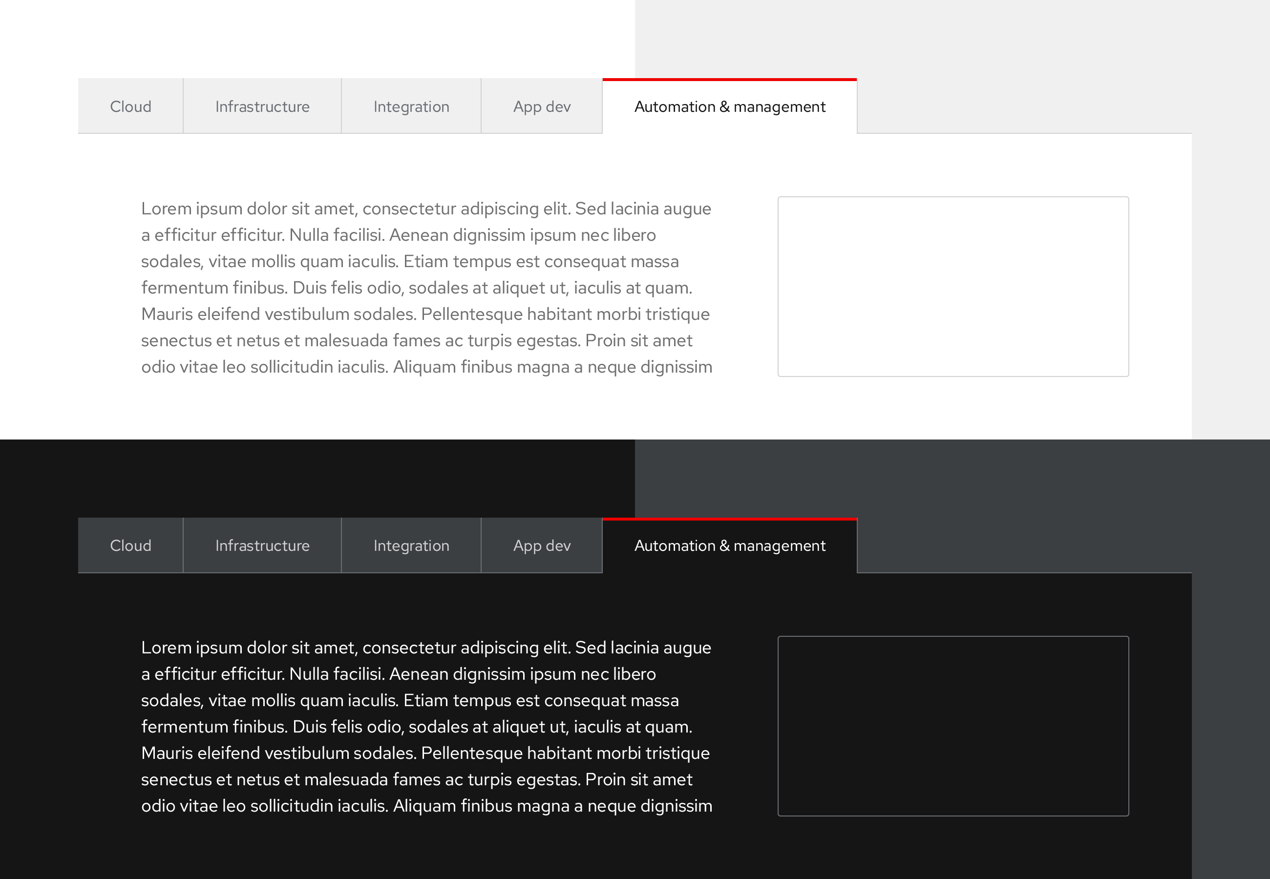 BG placement - Secondary, Box, Earth variant