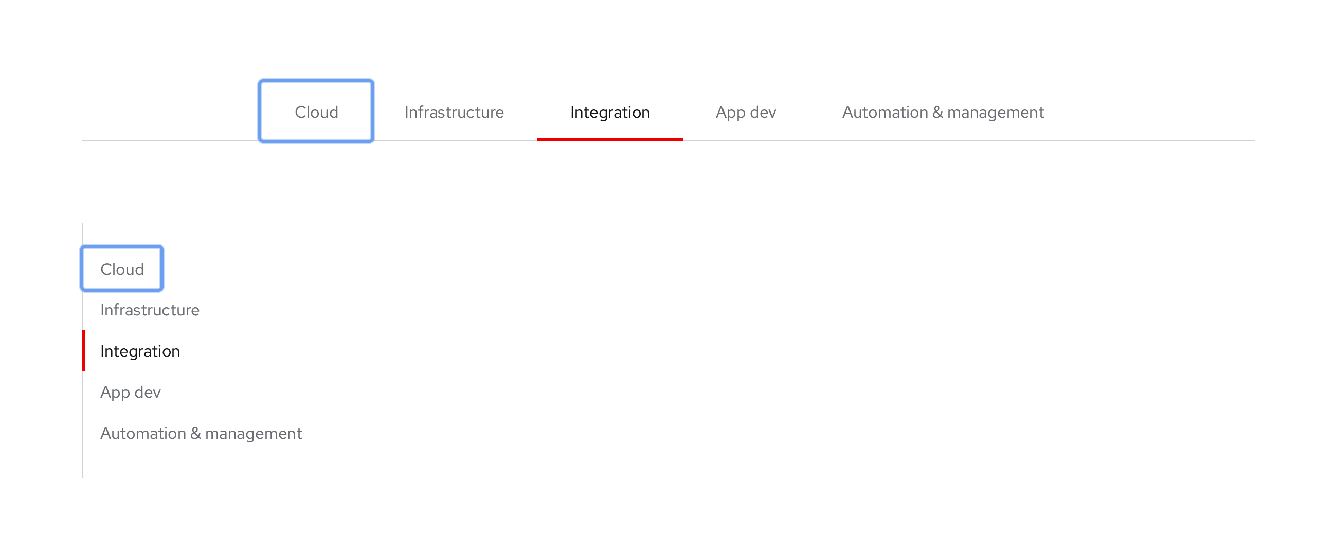 IX - Primary, Open, Wind variant, light theme, focus