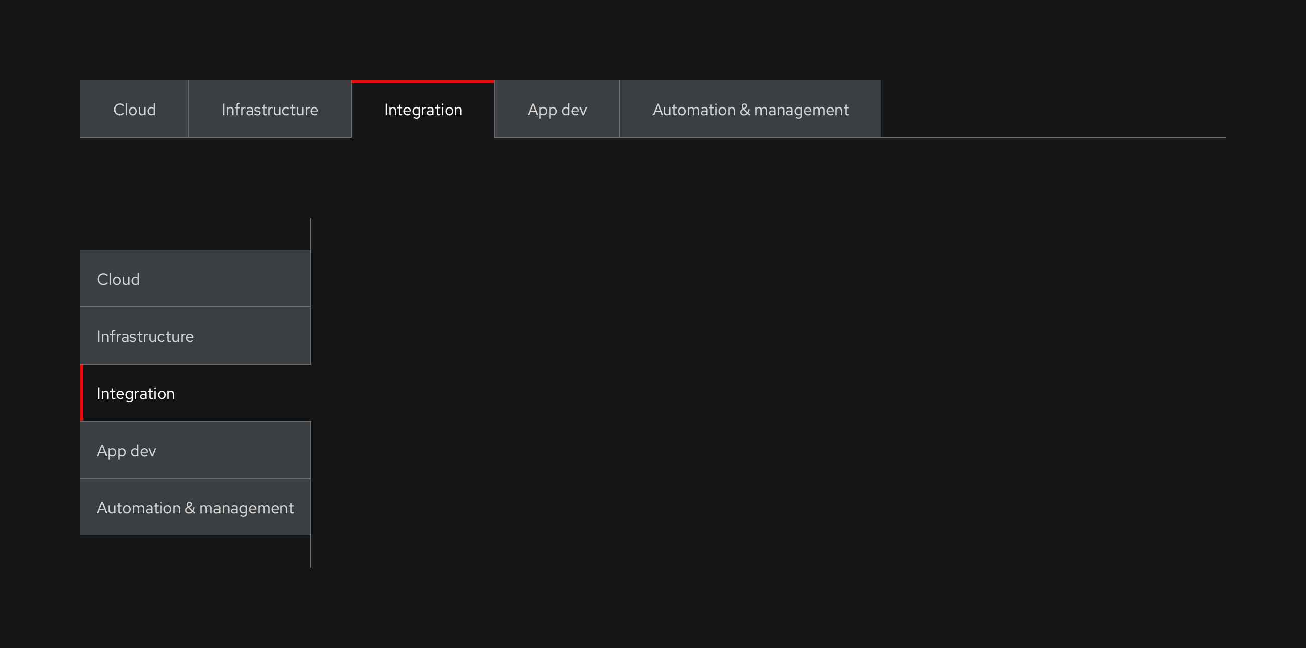 IX - Secondary, Box, Earth variant, dark theme, default