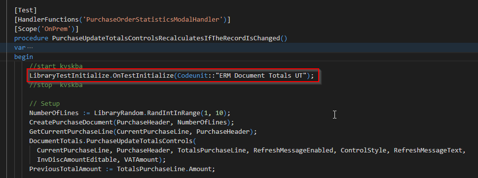 [Event Request] Application “Tests-ERM”, Codeunit 134395 "ERM Document ...