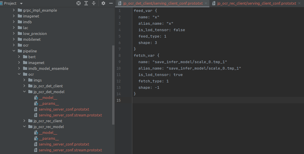 部署自己训练模型问题 · Issue #1368 · PaddlePaddle/Serving · GitHub