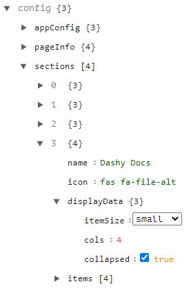 [BUG] `section.displayData.collapsed: true` not working · Issue #252 ...