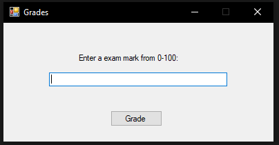 GitHub - gulam101/Exam-Grades: Program that displays a message box ...