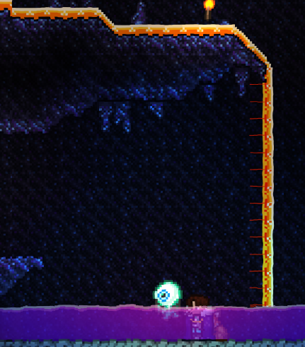 Fluids have odd graphics when flowing EDIT: base Terraria has the bug ...