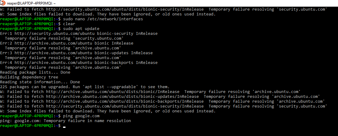 DNS name resolution not working · Issue #4450 · microsoft/WSL · GitHub