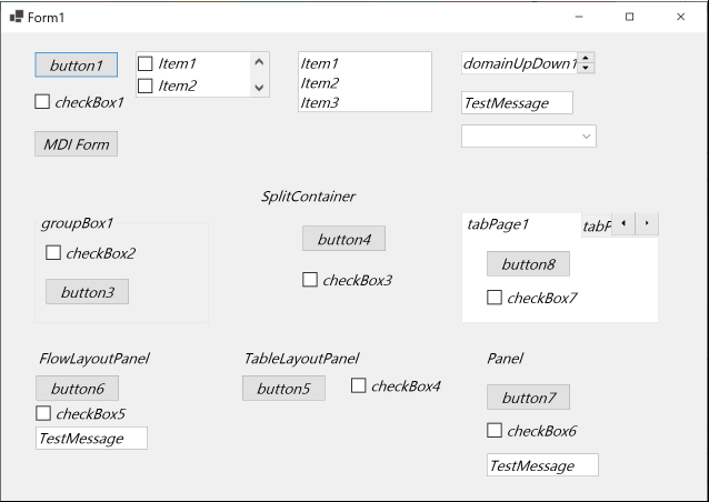 [Multi-Monitor] The controls' size and location are not scale well when ...