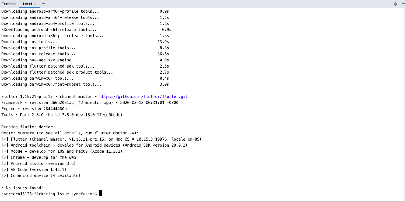 Flickering issue on child updating when scrolling horizontal as well in ...