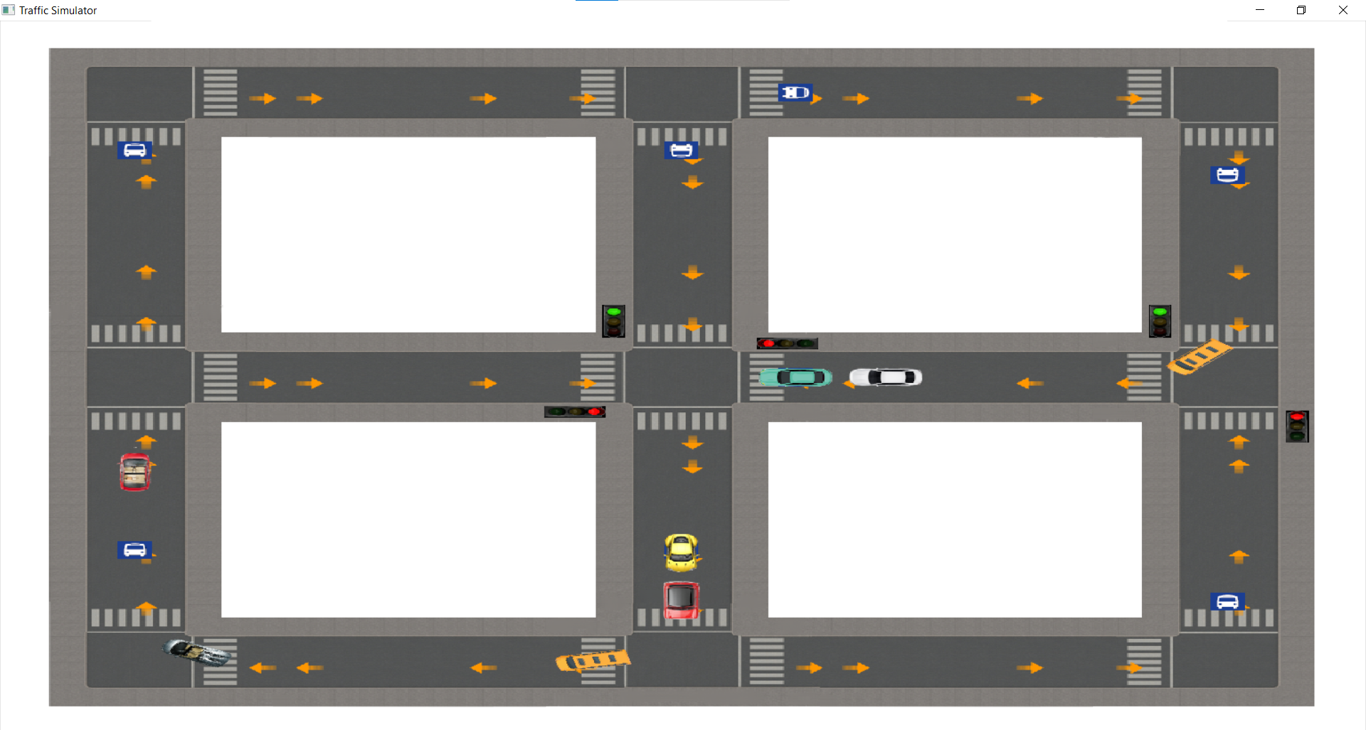 GitHub - circuitmaster/trafficsim: traffic simulator for c++ project