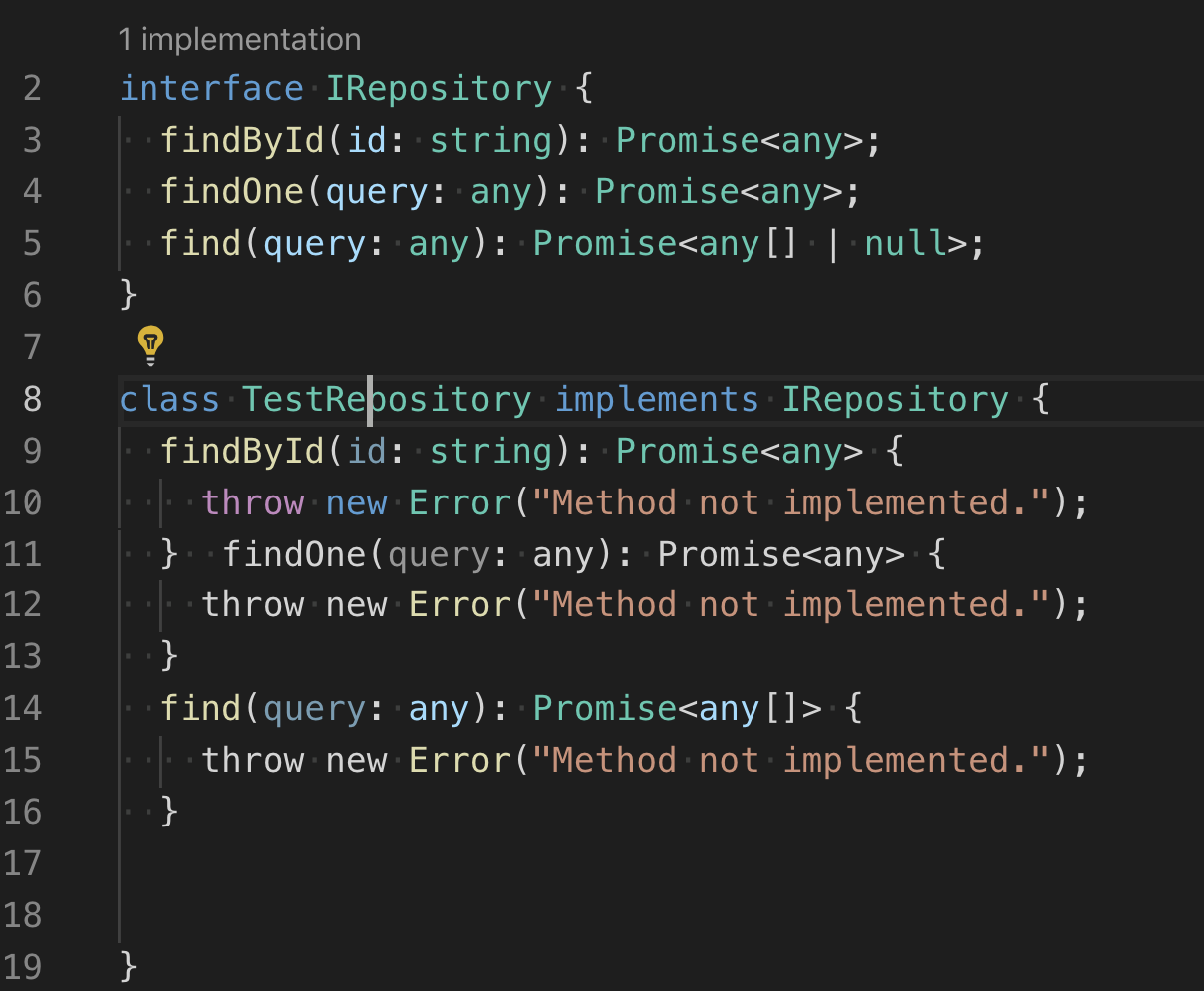 Implement Interface produces awkward code · Issue #72937 · microsoft ...