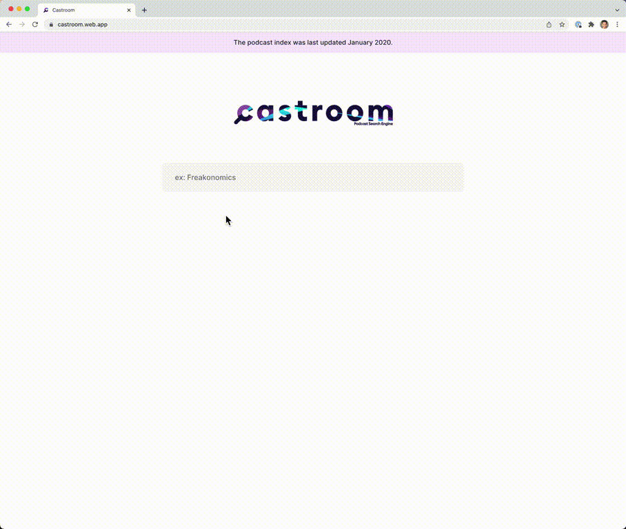GIF of Castroom