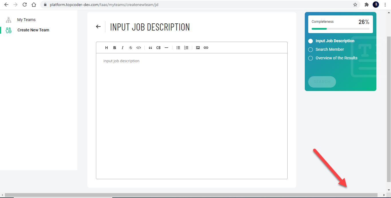 Horizontal scroll bar shown on skills/roles and JD pages · Issue 331