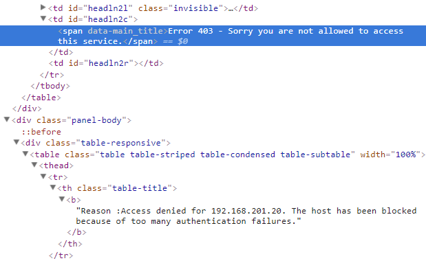 Theme: Error handler for different responses · Issue #1047 · webmin ...