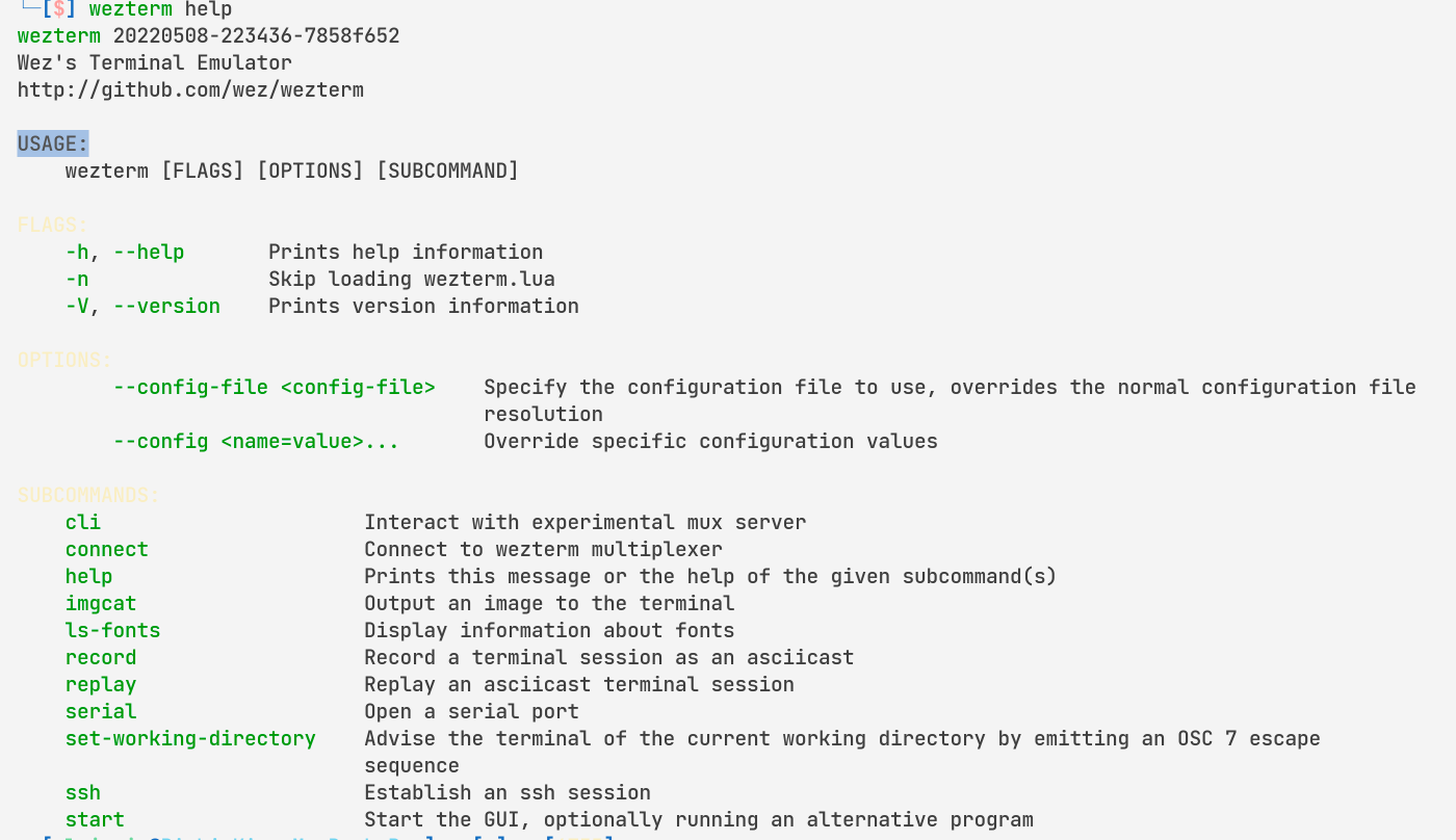 Use Github light theme, but got visual impairment · Issue 2097 · wez