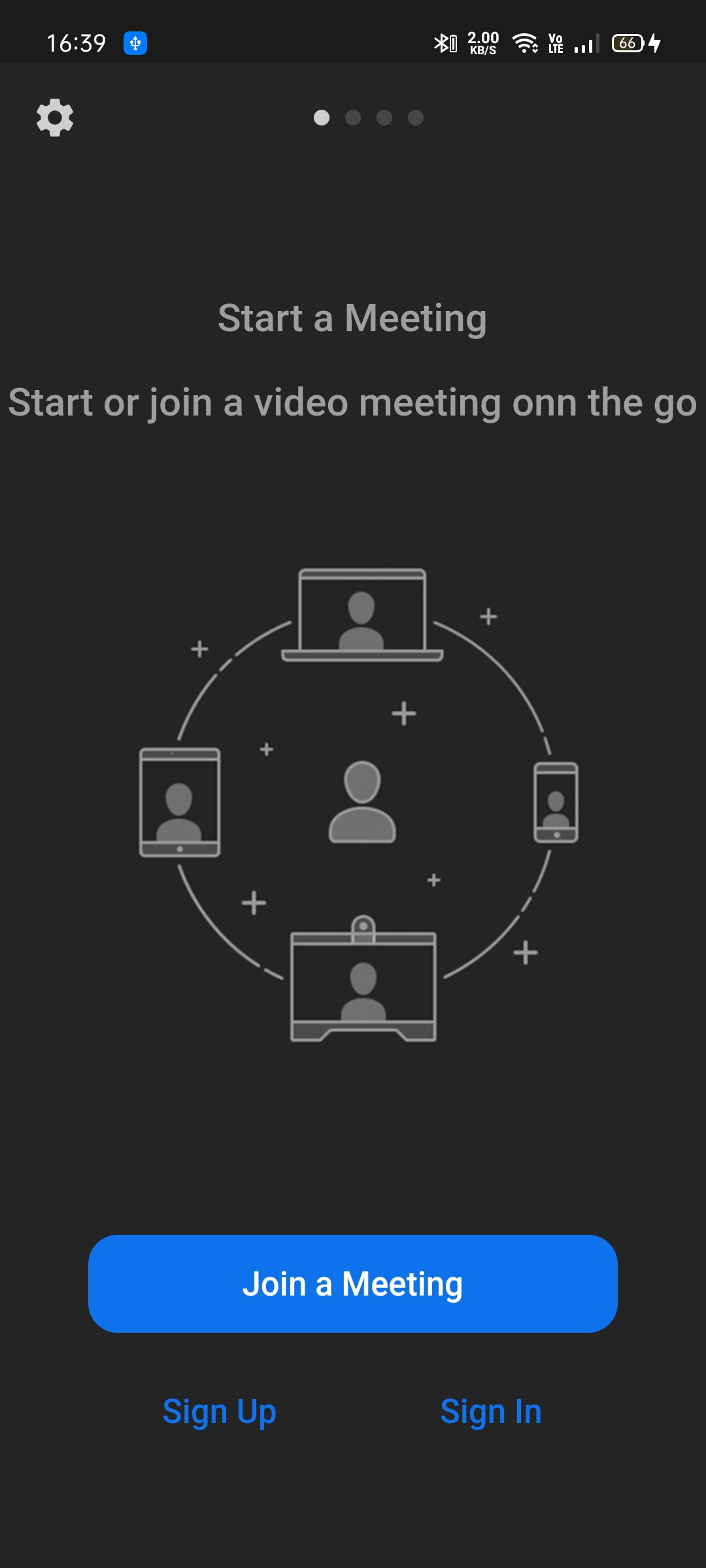 GitHub - omkarbhor29/ZoomApp-clone-UI: Zoom App Clone UI