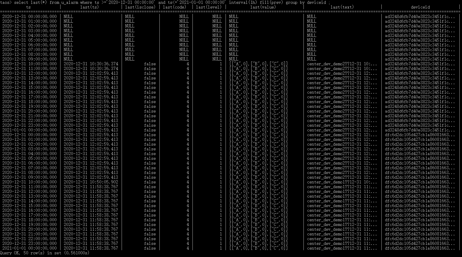 Aggregated query issue in interval function · Issue #6875 · taosdata ...