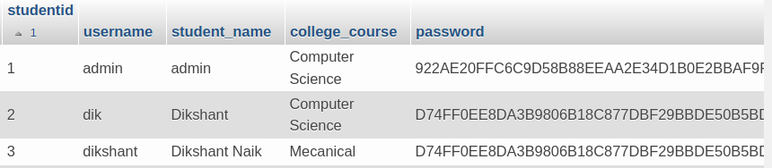 GitHub - dikshantnaik/Jsp-Servlet-Course-Managment: A Project to Enroll ...