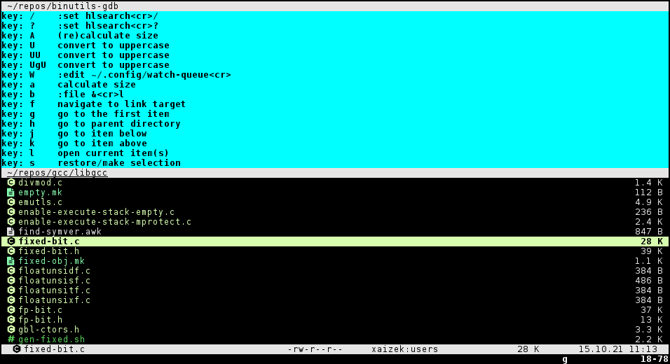 key-help-and-horizontal-split