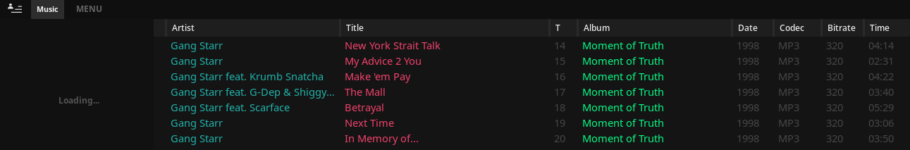 Search and Artist Sorting Endlessly Loading + Cannot Import Anything ...