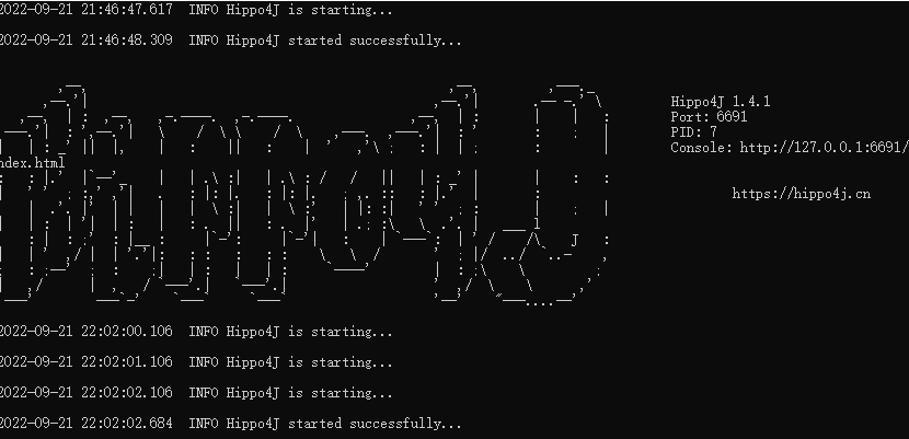 docker启动登录异常 · Issue #711 · opengoofy/hippo4j · GitHub