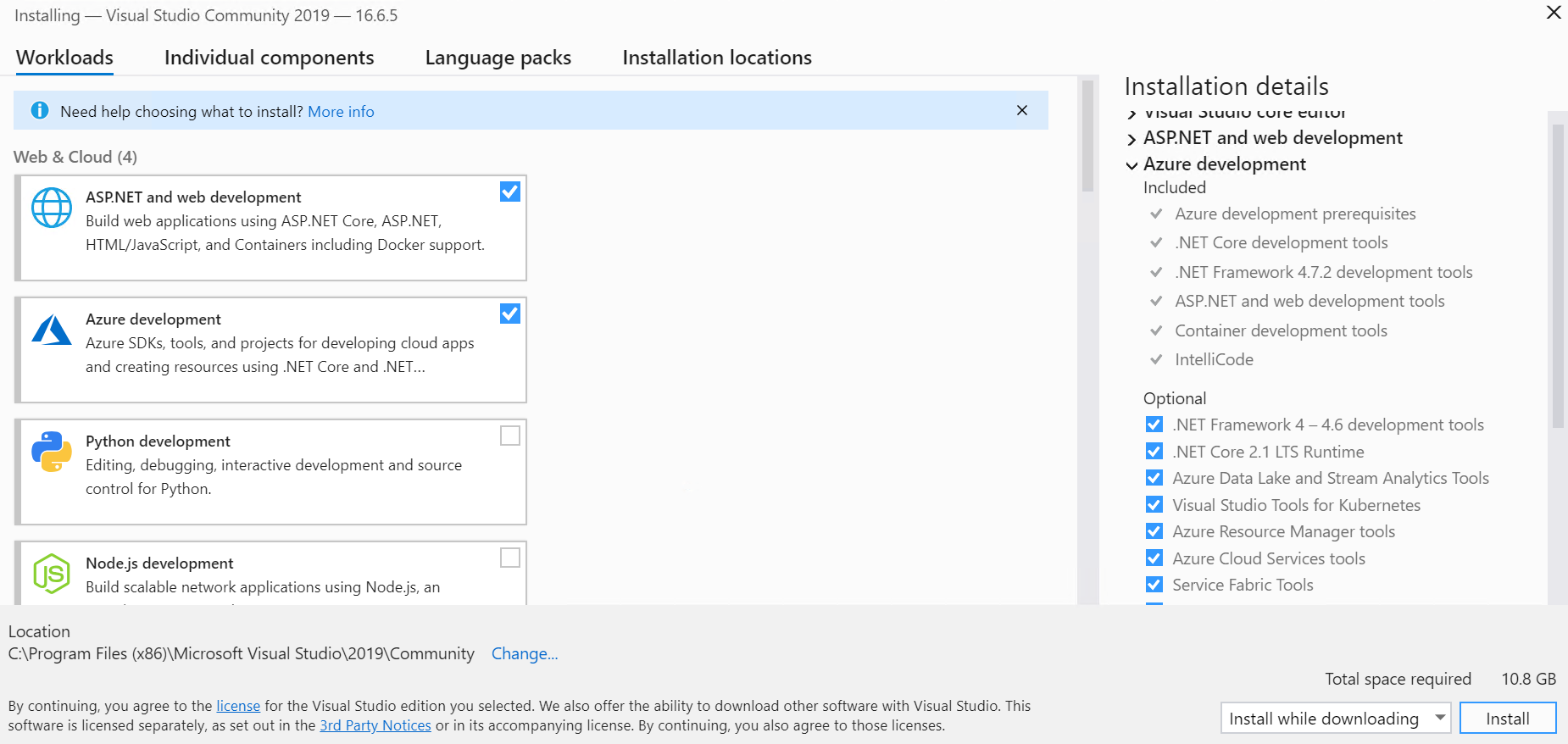 Application Insights Telemetry option is not Visible · Issue 60127