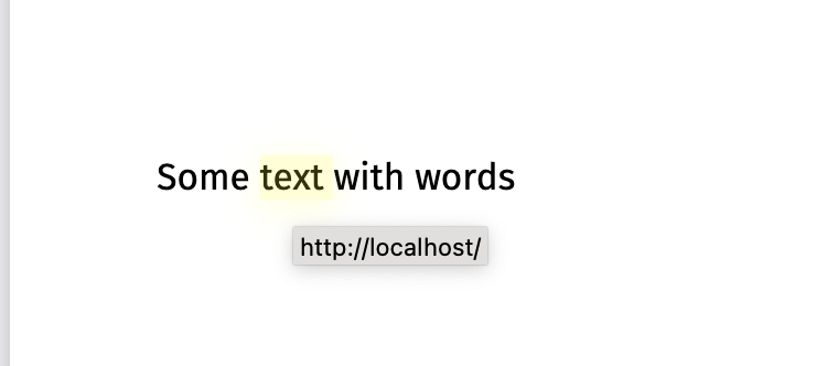 Link highlighting in Firefox