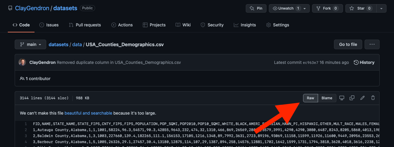 GitHub - ClayGendron/datasets: Public repository for data sets I have ...