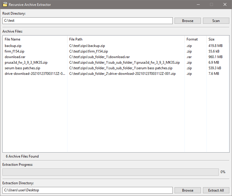 GitHub - jkuhl-archive/RecursiveArchiveExtractor: Utility for ...
